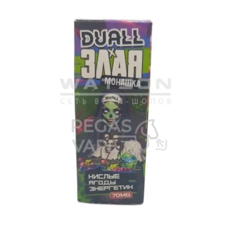 Жидкость DUALL & Злая Монашка Hard — Кислый энергетик ягоды