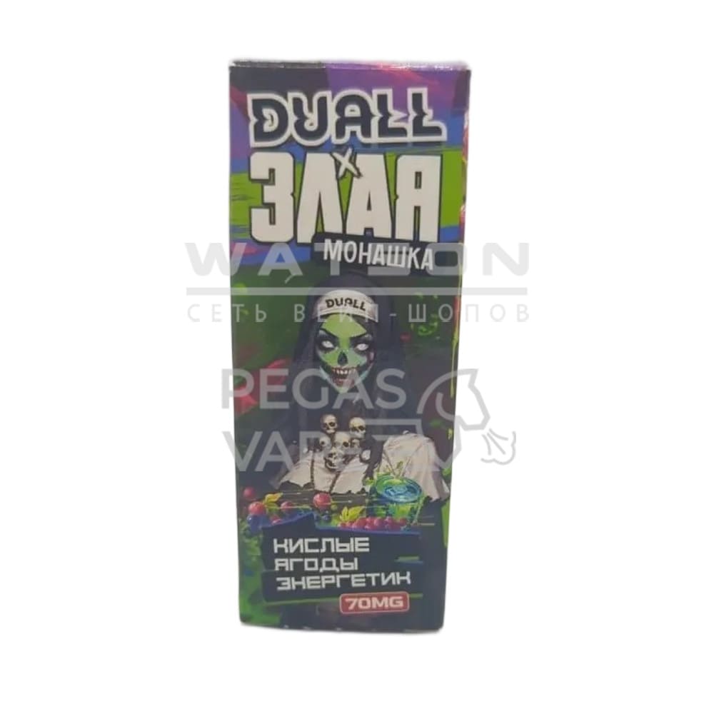 Жидкость DUALL & Злая Монашка Hard — Кислый энергетик ягоды Жидкость DUALL & Злая Монашка Hard — Кислый энергетик ягоды