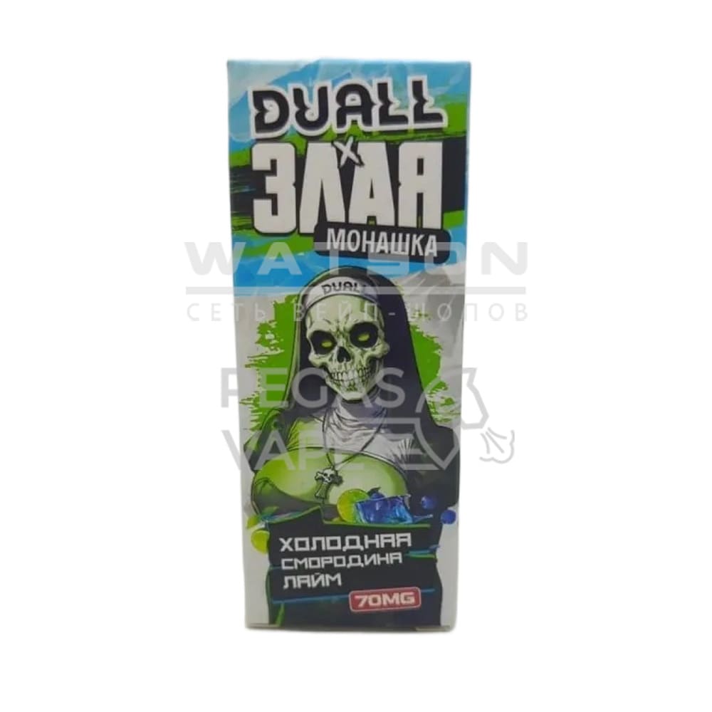 Жидкость DUALL & Злая Монашка Hard — Холодная смородина лайм Жидкость DUALL & Злая Монашка Hard — Холодная смородина лайм