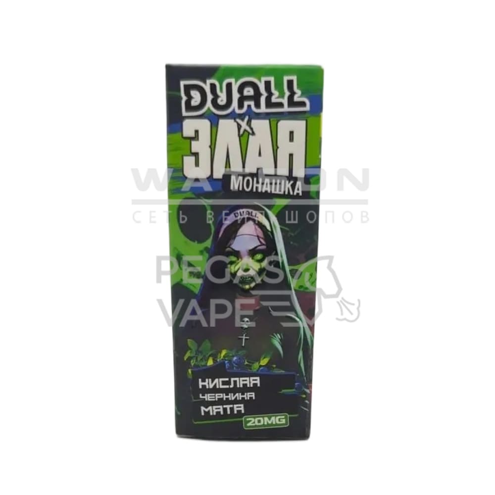 Жидкость DUALL & Злая Монашка Light — Кислая черника Жидкость DUALL & Злая Монашка Light — Кислая черника