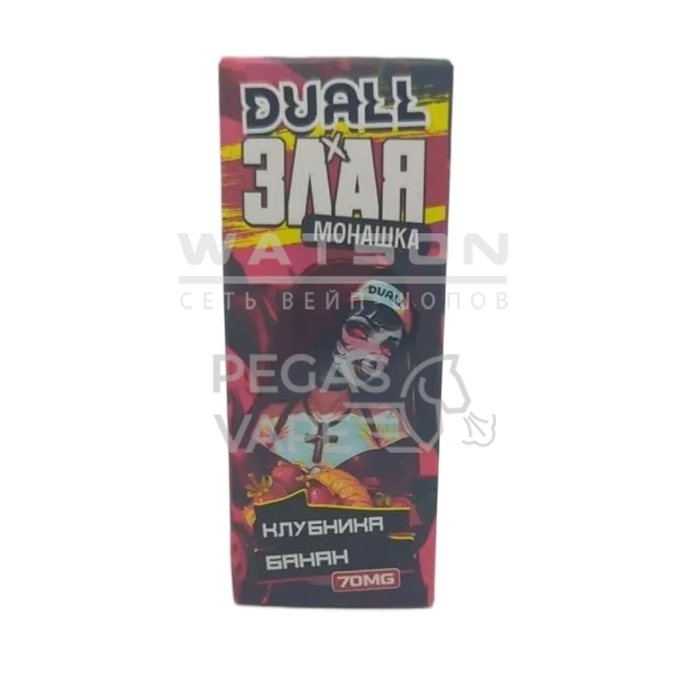 Жидкость DUALL & Злая Монашка Hard — Клубника банан Жидкость DUALL & Злая Монашка Hard — Клубника банан
