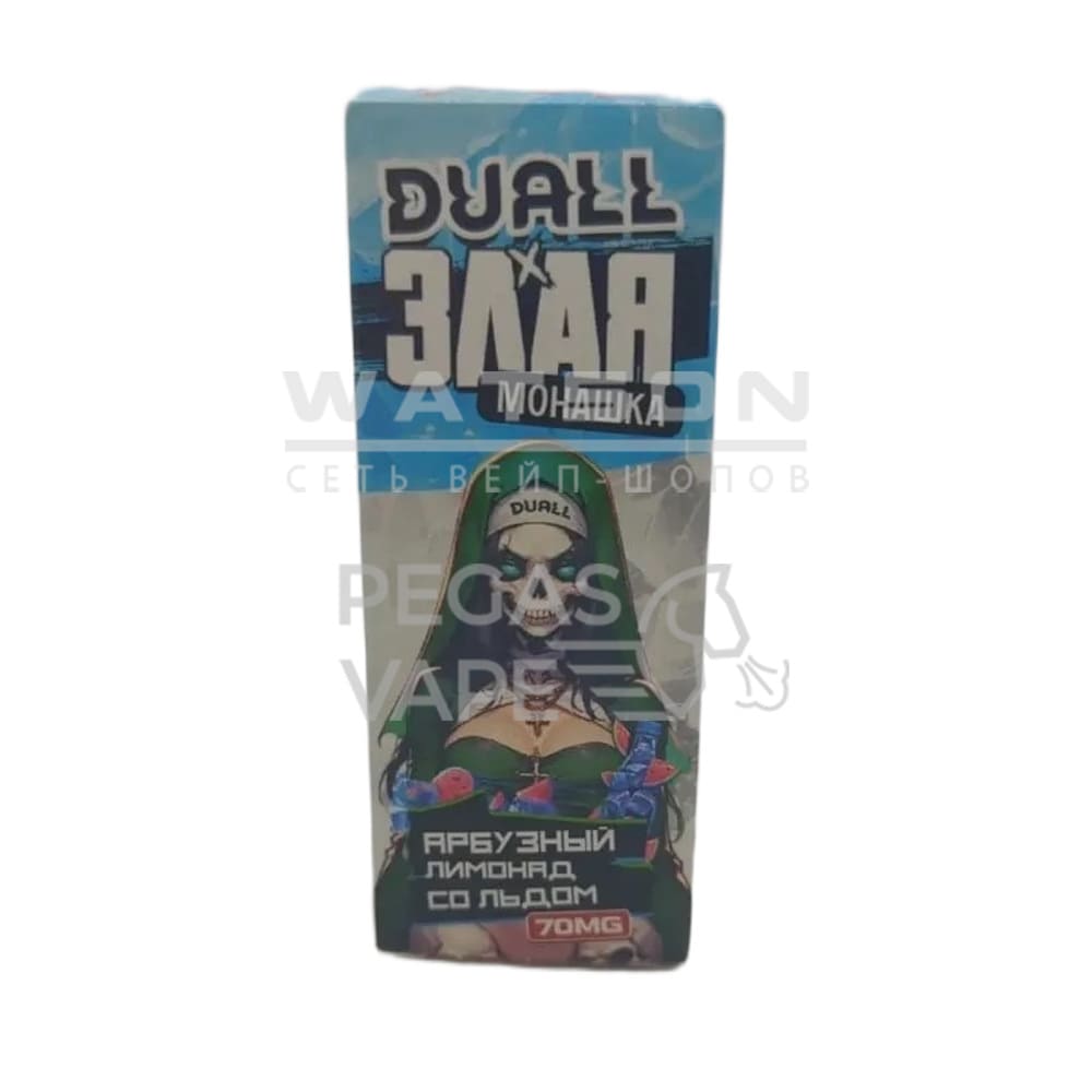 Жидкость DUALL & Злая Монашка Hard — Арбузный лимонад со льдом Жидкость DUALL & Злая Монашка Hard — Арбузный лимонад со льдом