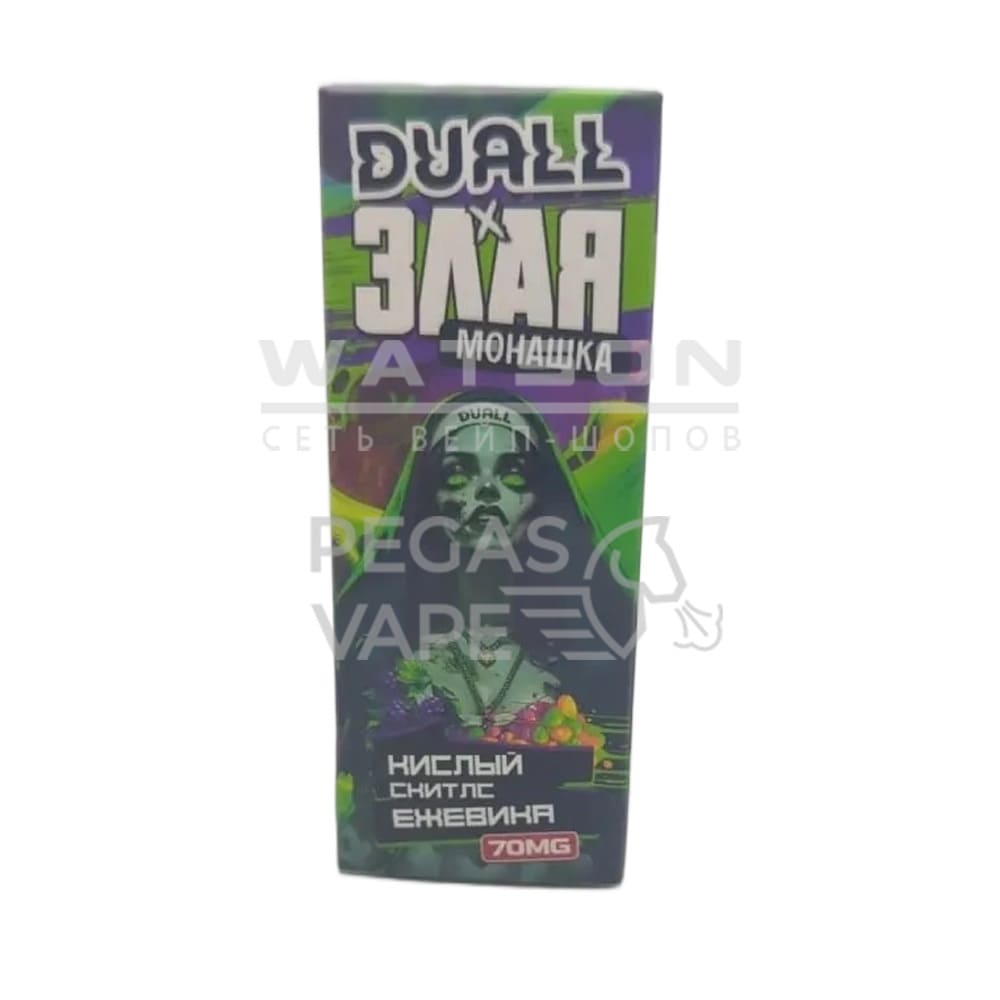 Жидкость DUALL & Злая Монашка Hard — Кислый скитлс ежевика Жидкость DUALL & Злая Монашка Hard — Кислый скитлс ежевика