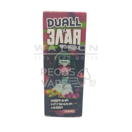 Жидкость DUALL & Злая Монашка Hard — Жвачка клубника киви